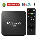 Nouveau Smart TV Box MXQ-PRO 4K HD Android 10.0 Smart TV Box 2.4/5G Dual-WIFI 3D Vido Media Player Home Cinma TV dcodeur